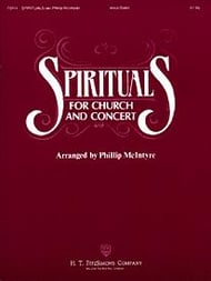 Spirituals for Church and Concert Vocal Solo & Collections sheet music cover